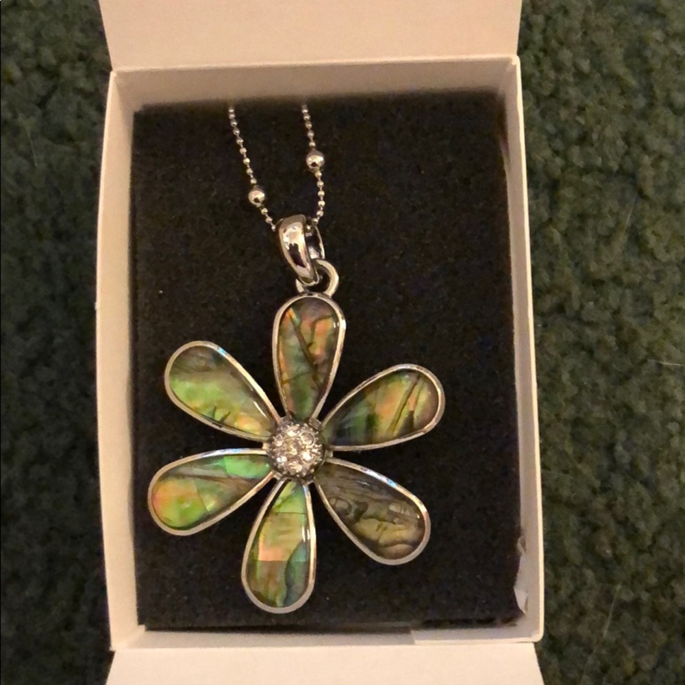 Lia Sophia Water Lily Necklace